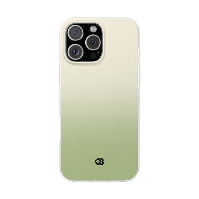 Green Lite Phone Case for iPhone - Bone Sage Fade