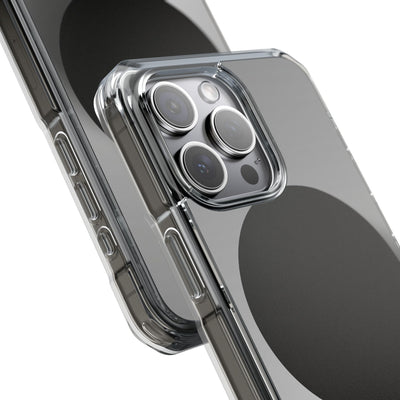 Grey Impact MagSafe Phone Case for iPhone - Matte Onyx Sphere