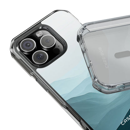 Teal Mist Mountains iPhone 16 Pro Case - Impact
