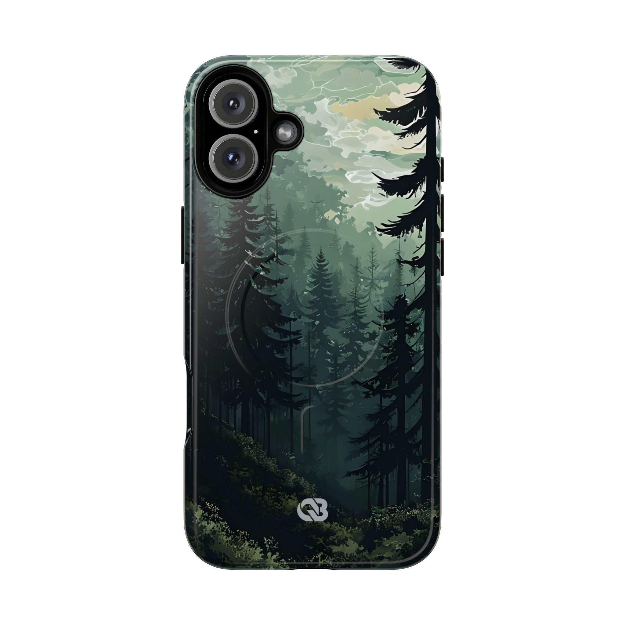 Misty Pine Shadow · Tough+ Phone Case for iPhone · Magsafe