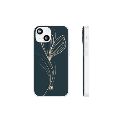 Botanical Contour · Lite Phone Case for iPhone ·  Teal