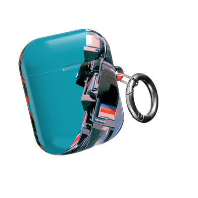 System Error Spire · Hard Case for AirPods & AirPods Pro · Teal