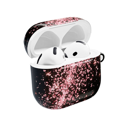 Rose Digital Cascade · Hard Case for AirPods & AirPods Pro · Pink