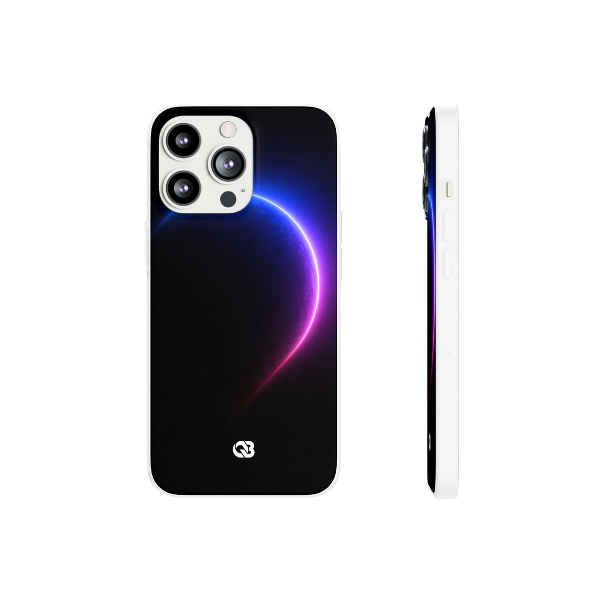 Luminous Eclipse · Lite Phone Case for iPhone ·  Black