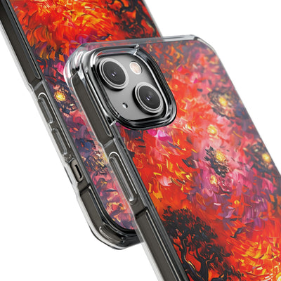 Molten Sky Tree · Impact Phone Case for iPhone · Magsafe
