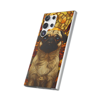 Amber Pug Divinity · Soft Phone Case for Samsung