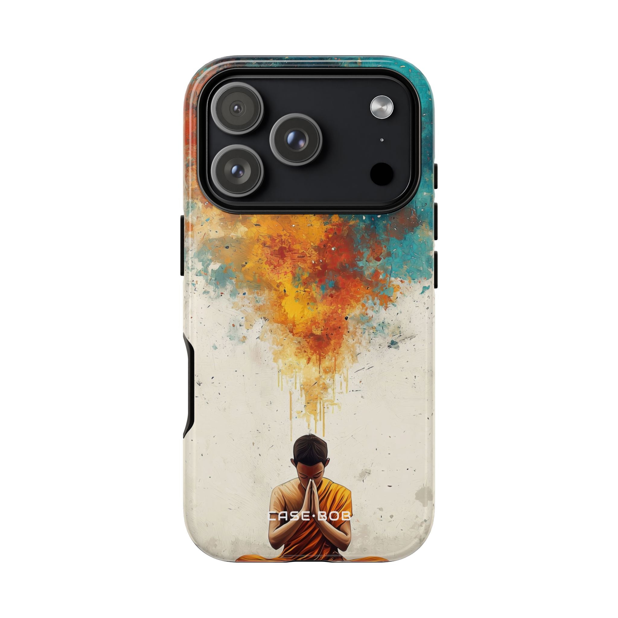 Meditative Glow iPhone 17 Pro Case - Tough - CASE•BOB