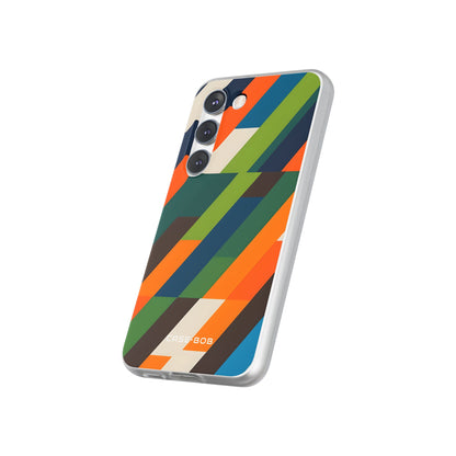 Diagonal Blaze Samsung S23 Case - Soft