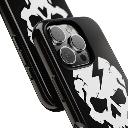 Lightning Skull iPhone 16 Pro Case - Tough