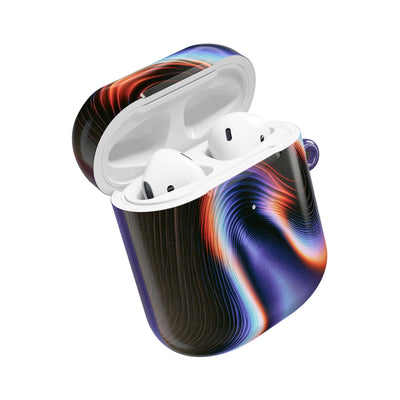 Prismatic Resonance · Hard Case for AirPods & AirPods Pro · Purple