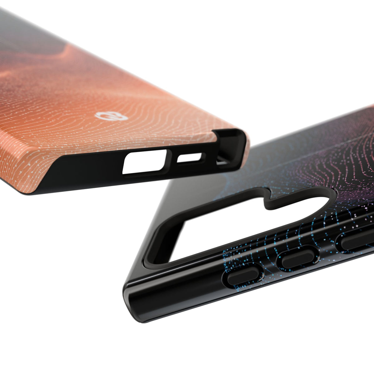 Spectral Elevation · Tough Phone Case for Samsung · Orange