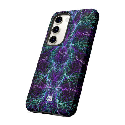Electric Plasma Arbor · Tough Phone Case for Samsung · Purple