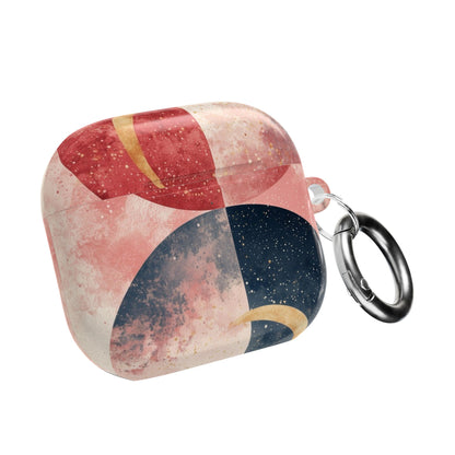 Golden Crescents Crimson - AirPods Case