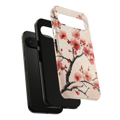 Blossom Shadow Google Pixel 9 Pro XL Case - Tough