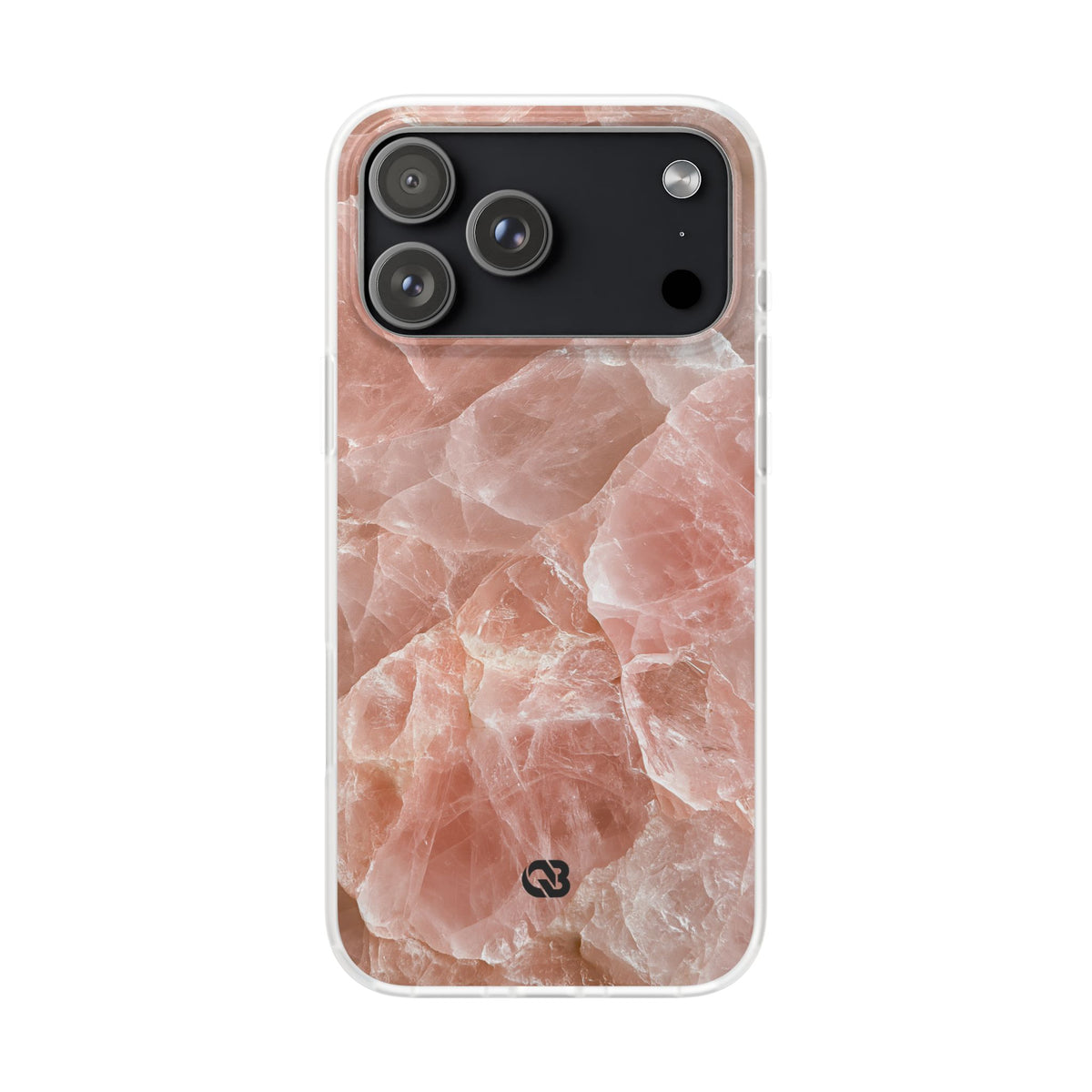 Rose Quartz Facet · Lite Phone Case for iPhone ·  Pink