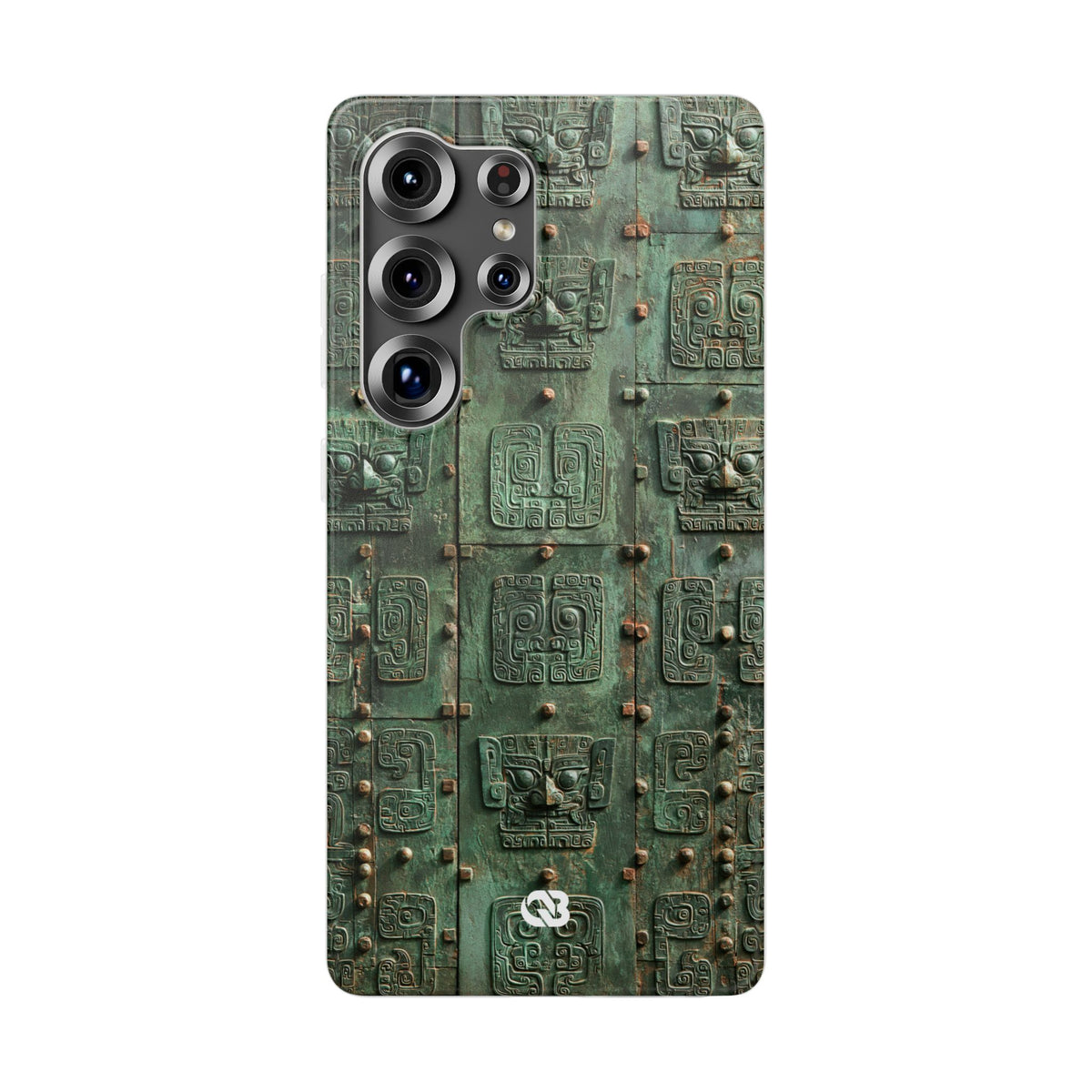 Dynastic Bronze Relief · Lite Phone Case for Samsung · Green