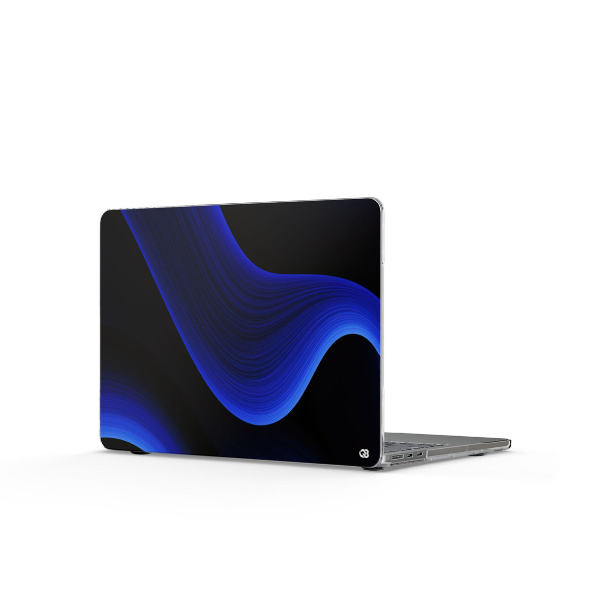 Cobalt Horizon · Clear Hard Case for MacBook · Blue