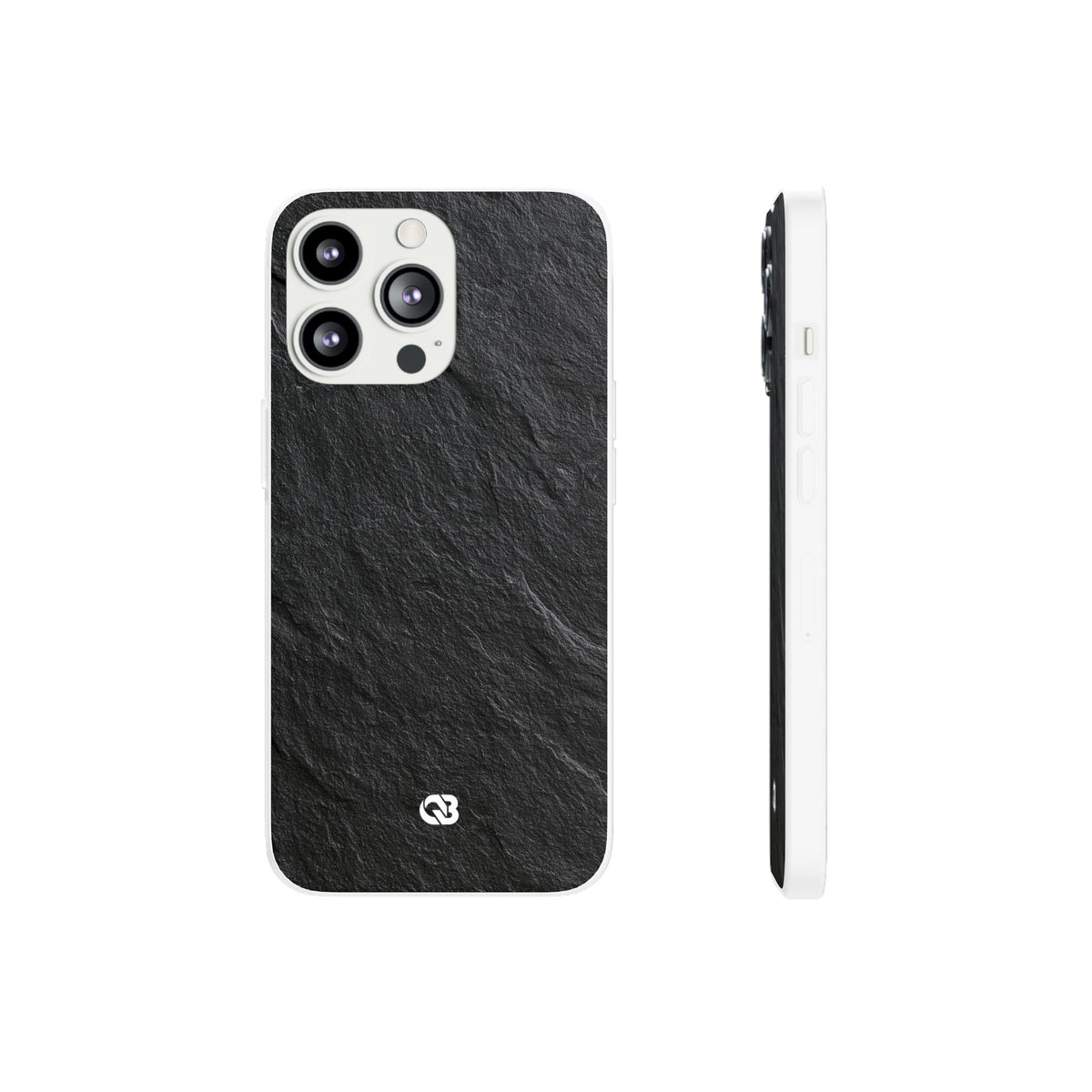 Obsidian Slate · Lite Phone Case for iPhone ·  Black