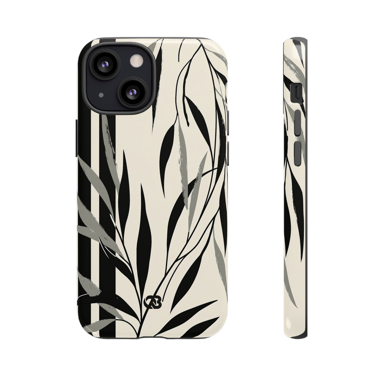 Linear Willow Study · Tough Phone Case for iPhone · Beige