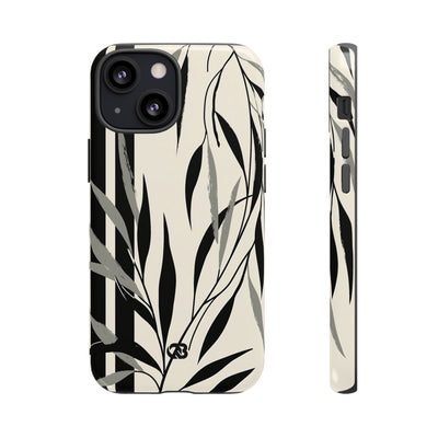Linear Willow Study · Tough Phone Case for iPhone · Beige