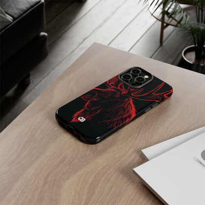 Nordic Elk · Tough Phone Case for iPhone · Black