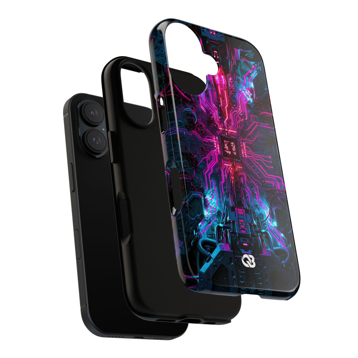 Neural Circuit Core · Tough Phone Case for iPhone · Black