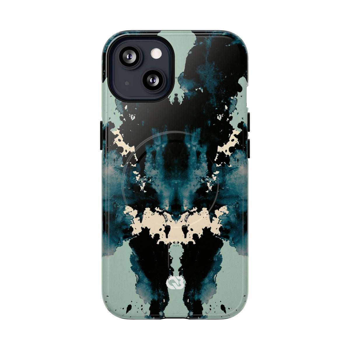 Rorschach Ink Void · Tough 2.0 Magnetic Phone Case for iPhone · Black
