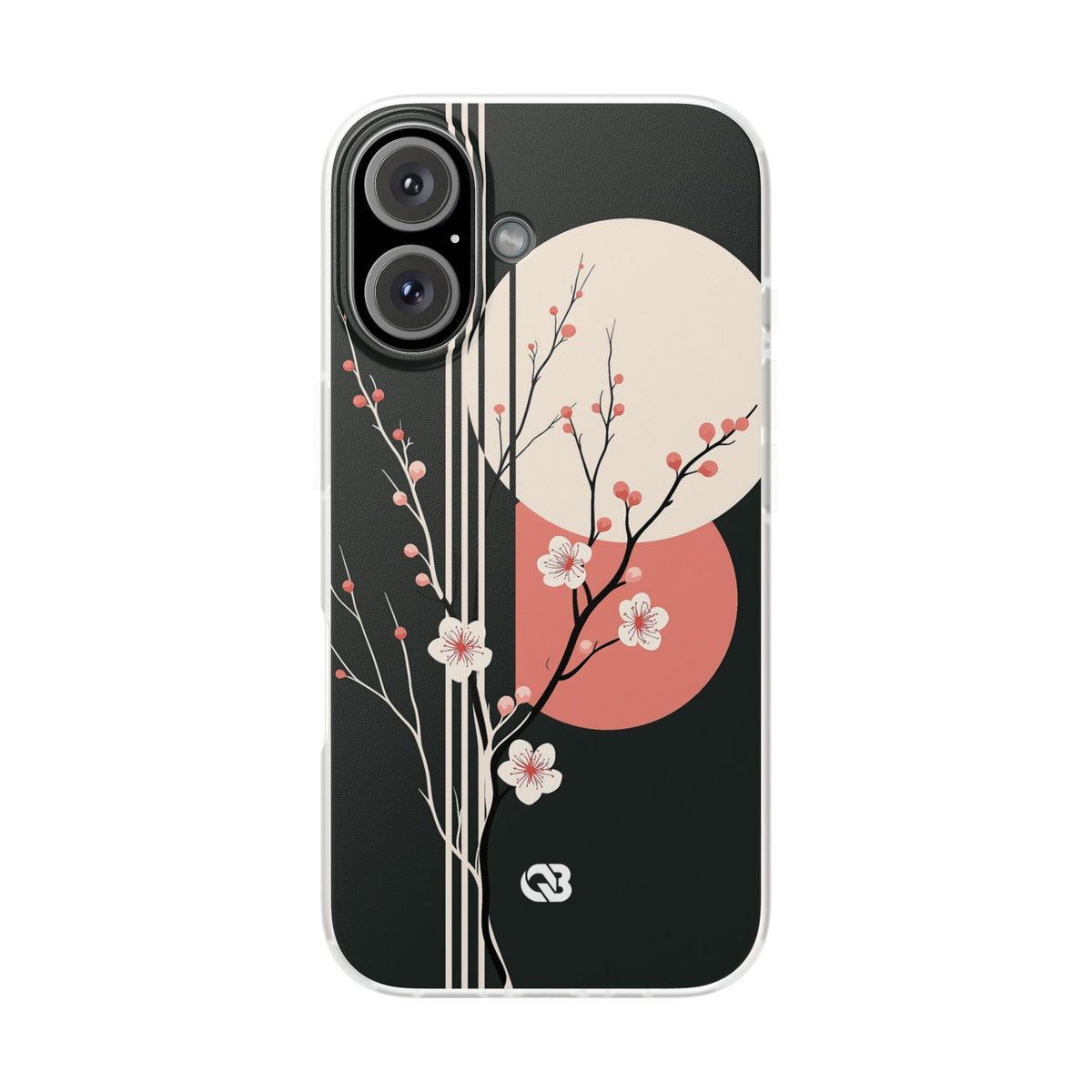 Nocturne Sakura Branch · Lite Phone Case for iPhone ·  Black