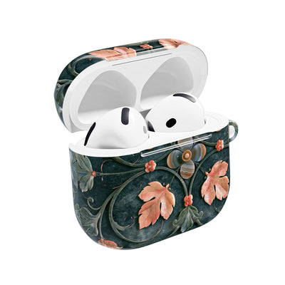 Florentine Rose Arabesque · Hard Case for AirPods & AirPods Pro · Green