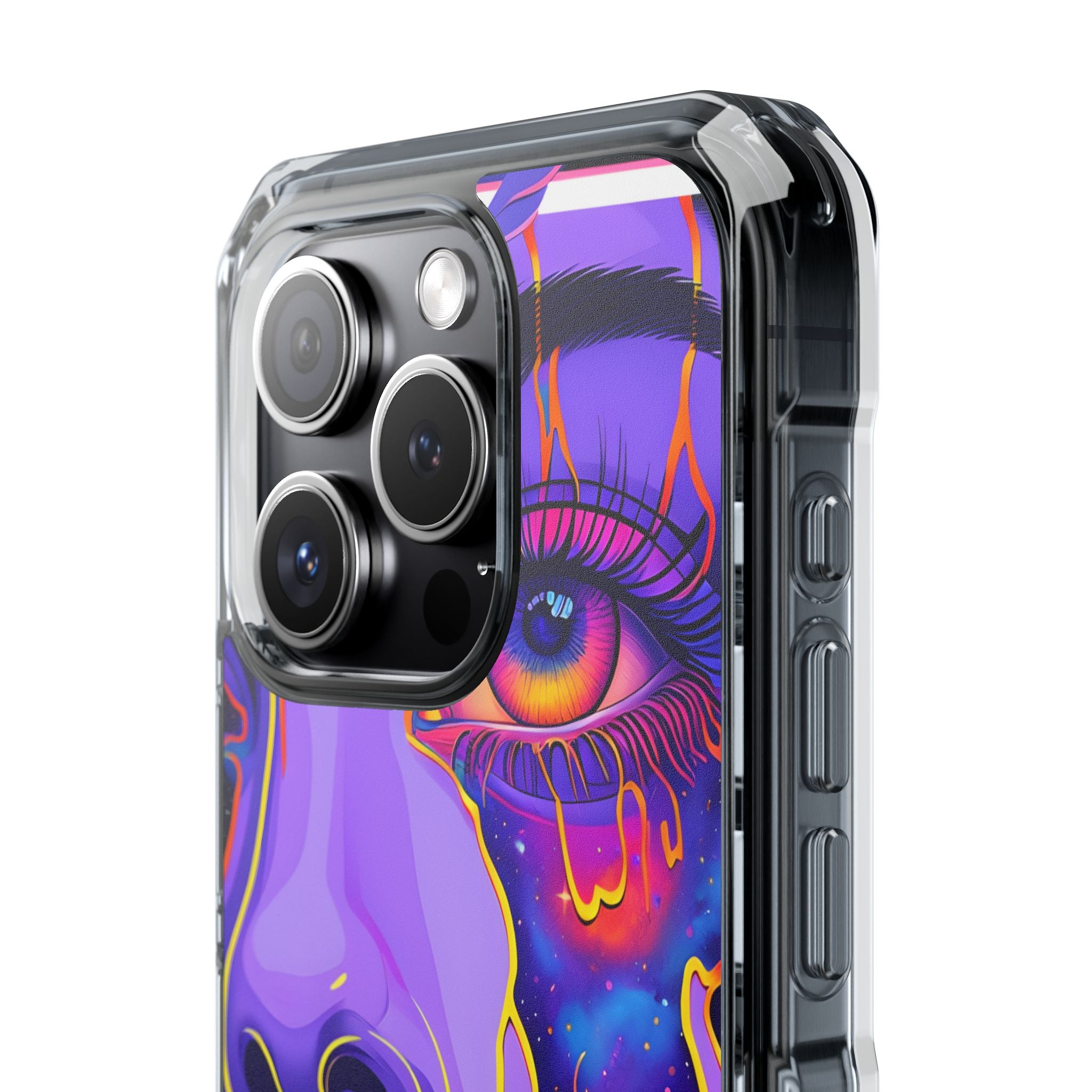 Violet Cosmic Gaze · Impact Custodia per iPhone · Magsafe