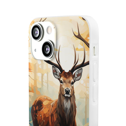 Glowing Stag iPhone 13 mini Case - Soft - CASE•BOB