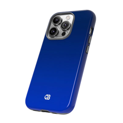 Blue Tough Phone Case for iPhone - Cobalt Depth Shift