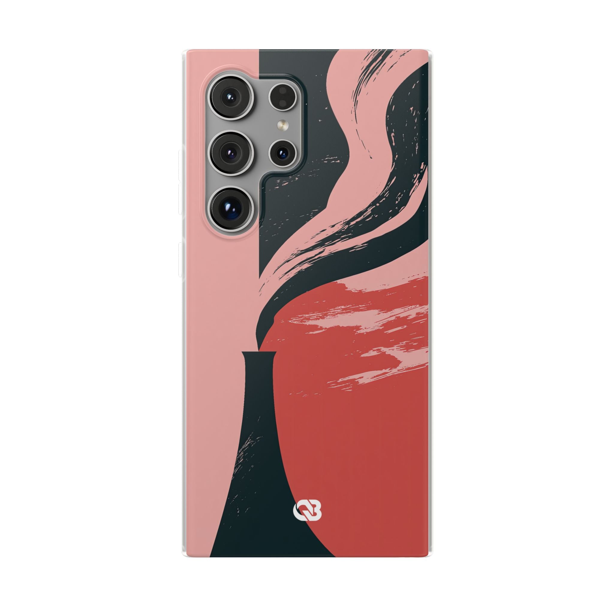 Pink Lite Phone Case for Samsung - Cinder Rose Plume