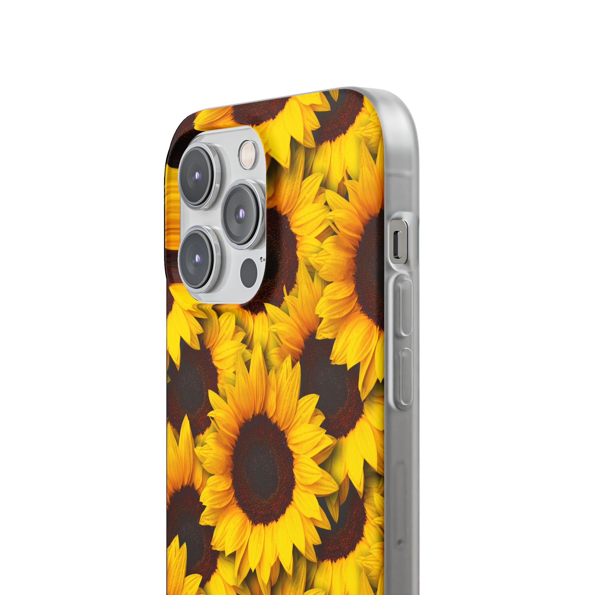 Sonnenblumen-Glühen iPhone 14 Pro Max Case - Soft