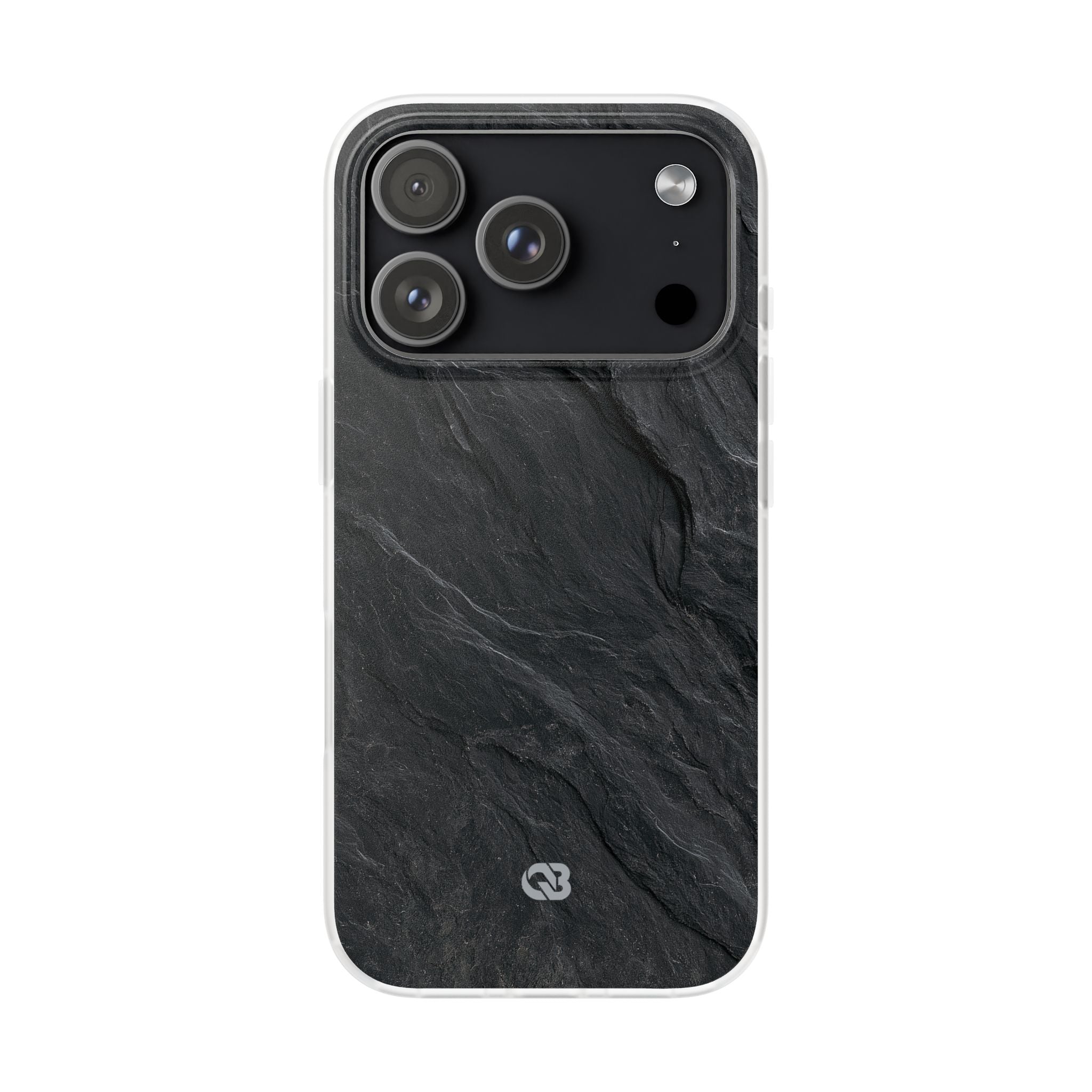 Black Lite Phone Case for iPhone - Midnight Slate Ridge