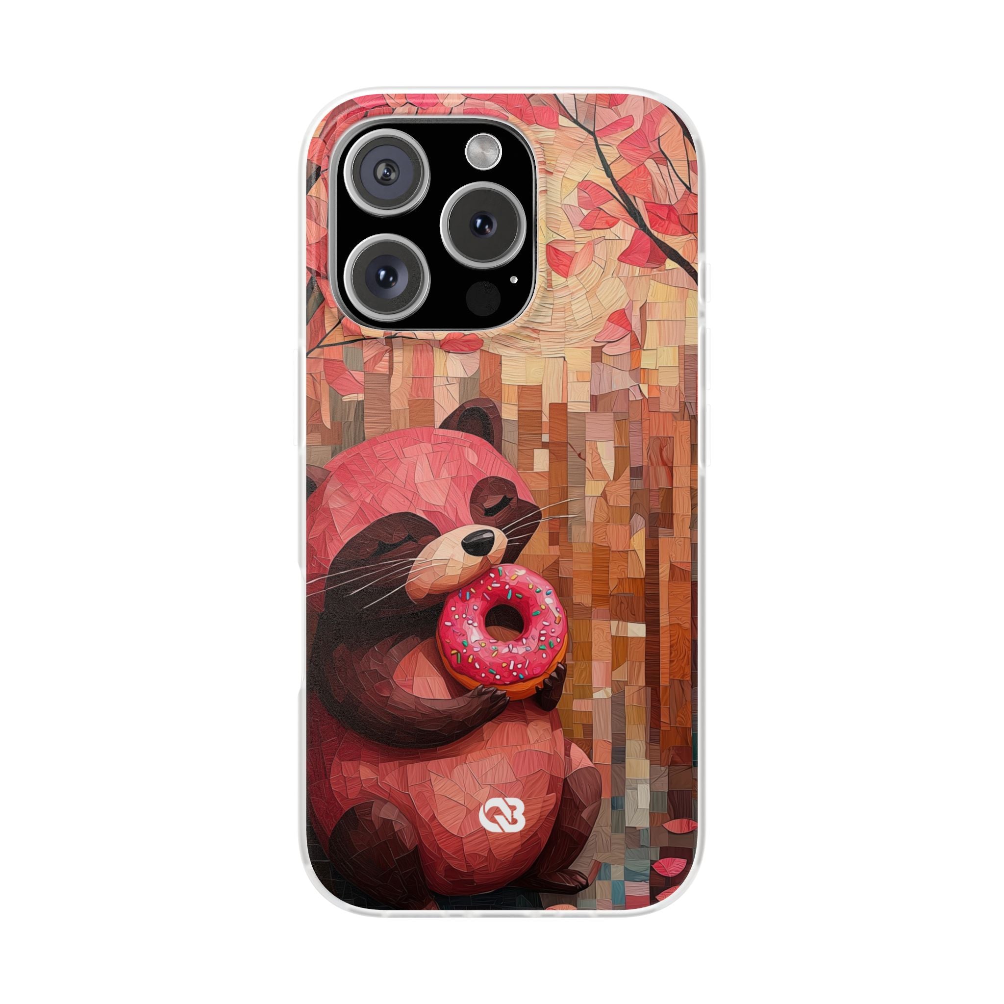 Crimson Donut Bandit · Soft Custodia per iPhone