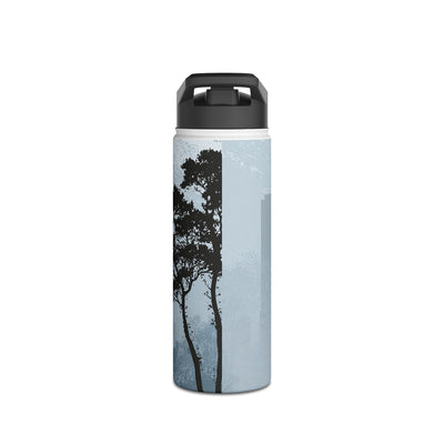 Misty Horizon · Insulated Water Bottle · Blue