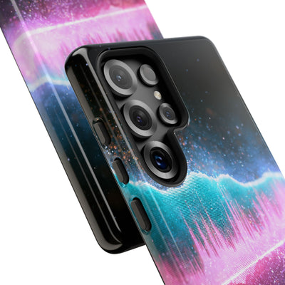 Digital Frequency · Tough Phone Case for Samsung · Pink