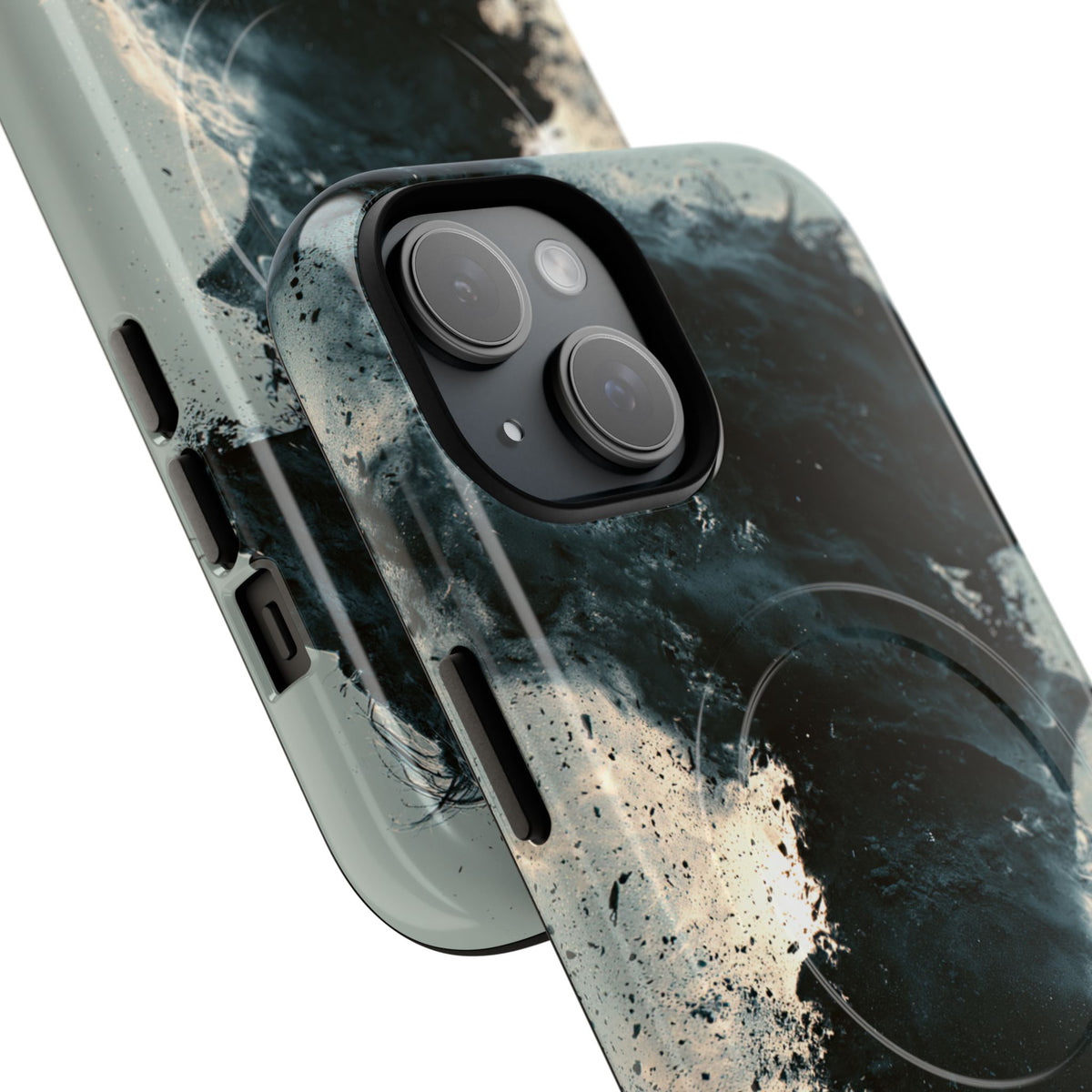 Ashen Dissolution · Tough 2.0 Magnetic Phone Case for iPhone · Black