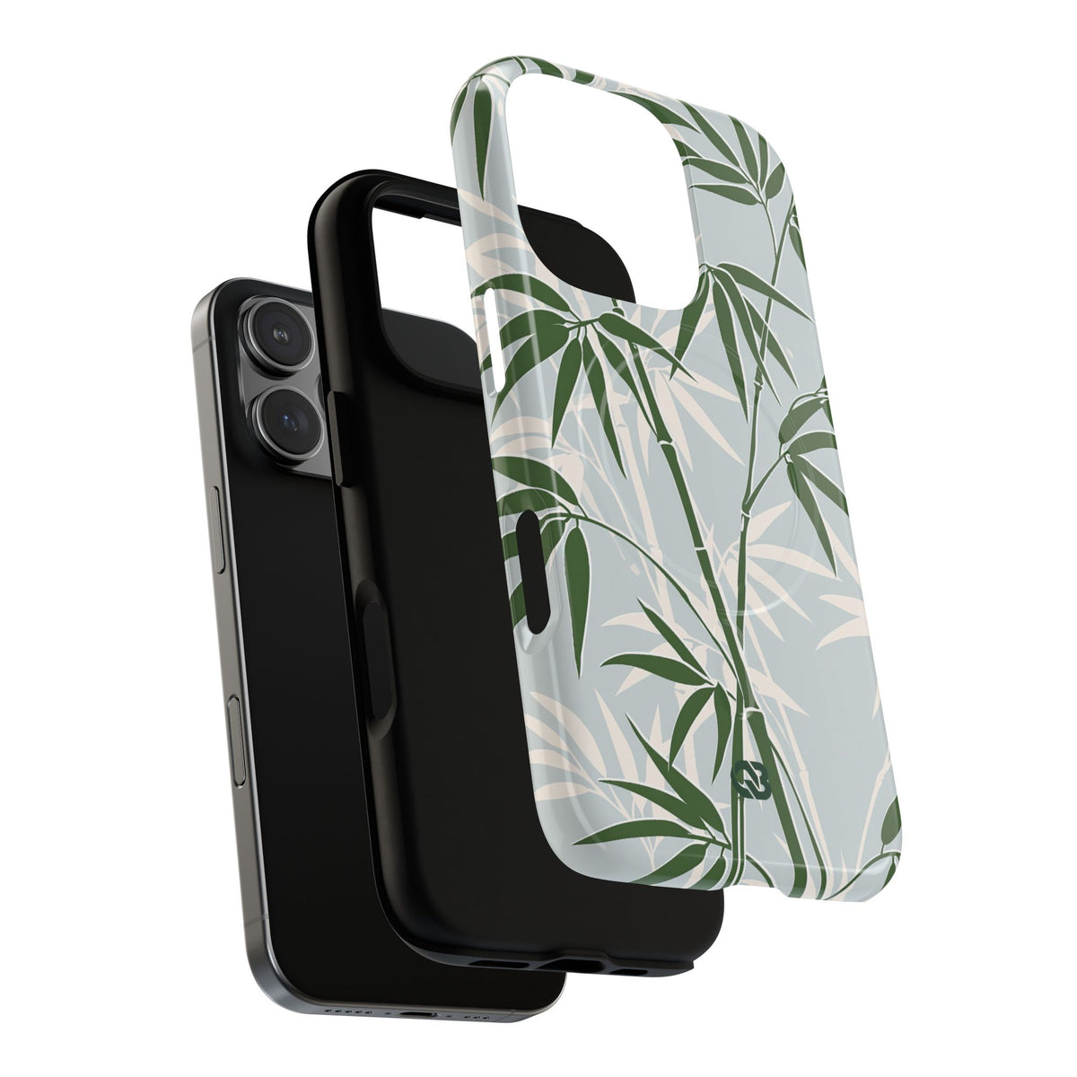 Serene Bamboo · Tough 2.0 Magnetic Phone Case for iPhone · Green