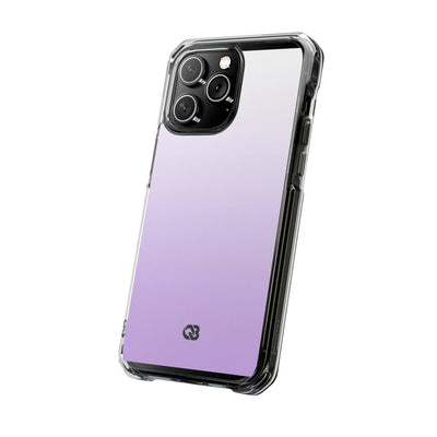 Soft Lilac · Clear Impact Magnetic Phone Case for iPhone · Purple