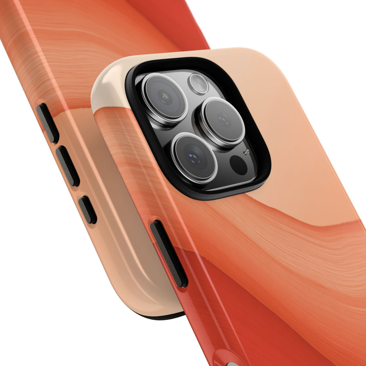 Terracotta Flow · Tough Phone Case for iPhone · Orange