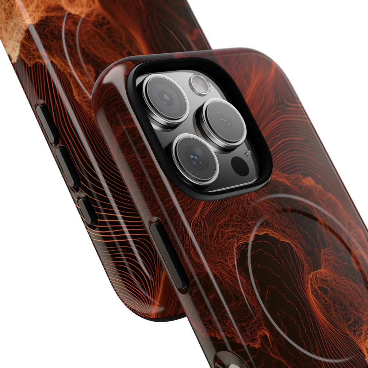 Amber Filament · Tough 2.0 Magnetic Phone Case for iPhone · Orange