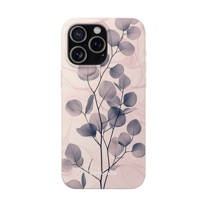 Veined Leaf Whisper iPhone 15 Pro Max Case - Soft