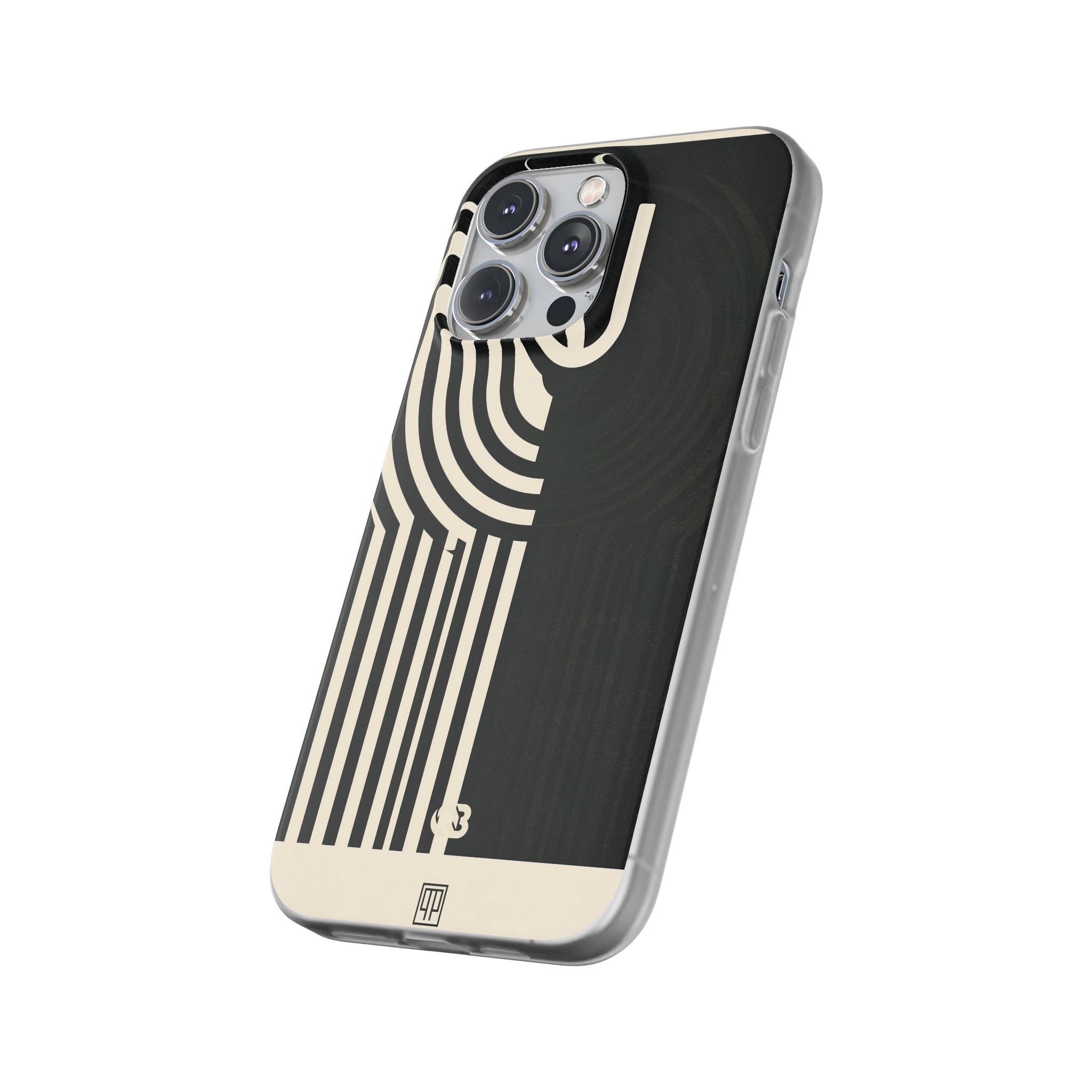 Beige Lite Phone Case for iPhone - Monolith Ivory Signal