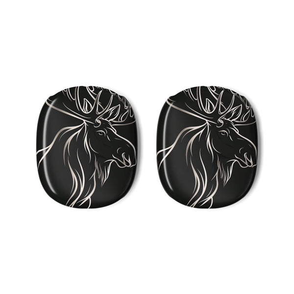 Nordic Moose Contour · Hard Case for AirPods Max · Black