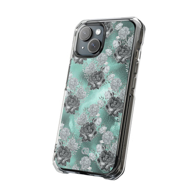 Frost Mint Floral · Impact Magsafe