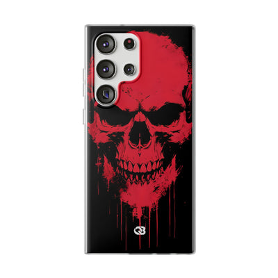 Crimson Street Skull · Soft Handyhülle für Samsung