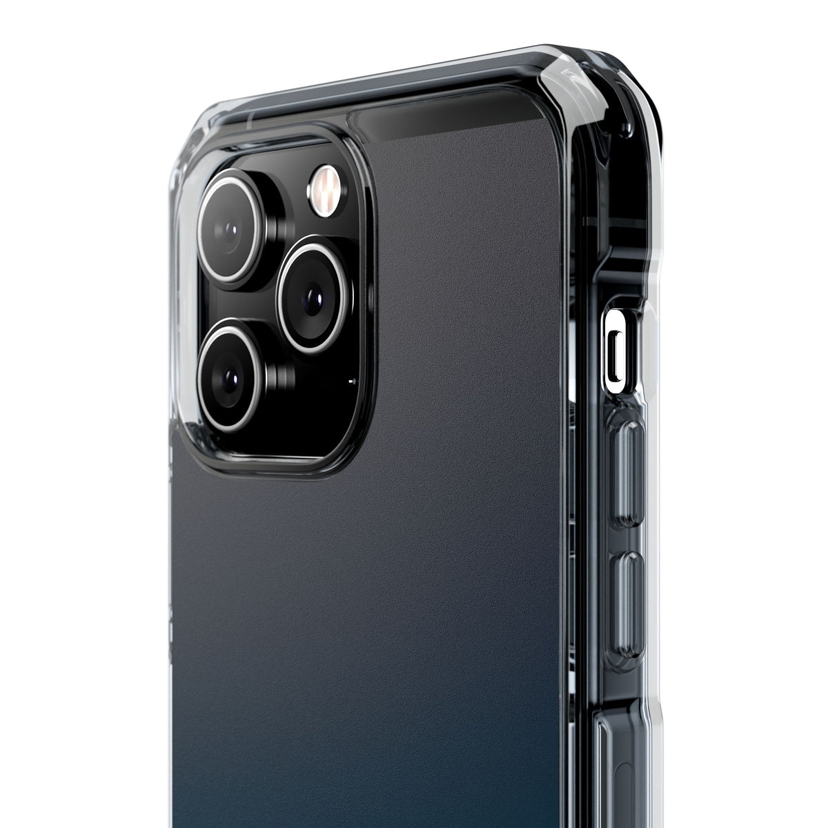 Abyssal Midnight · Clear Impact Magnetic Phone Case for iPhone · Blue