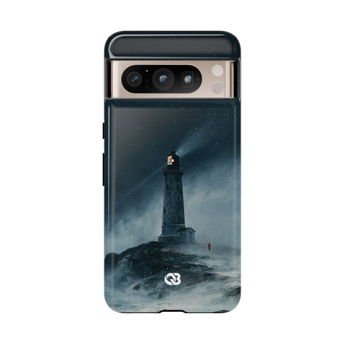Nordic Coastal Beacon · Tough Phone Case for Pixel ·  Blue